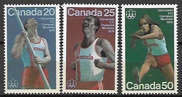 OLIMPIADA LETNIA KANADA MI.597-599**