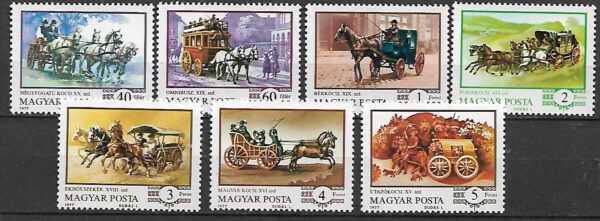 DOROŻKI WĘGRY MI.3178-3184**