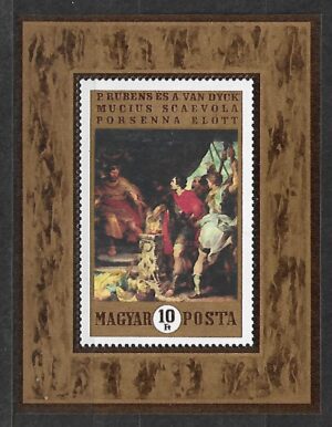 MALARSTWO WĘGRY MI.BL.74A**