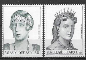 SŁAWNI LUDZIE BELGIA MI.3019-3020**