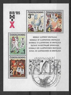 ILUSTRACJE CZECHOSŁOWACJA MI.BL.66**