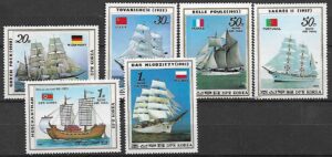 ŻAGLOWCE KOREA MI.2811-2816**