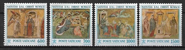 BOŻE NARODZENIE WATYKAN MI.1075-1078**