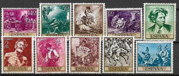 MALARSTWO HISZPANIA MI.1740-1749**