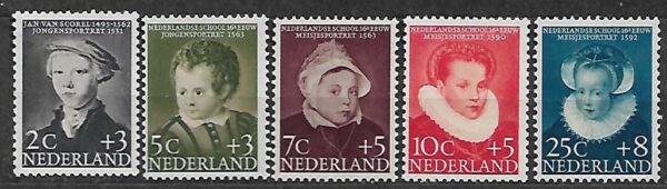 MALARSTWO HOLANDIA MI.685-689**