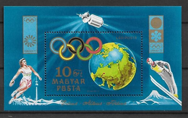 OLIMPIADA SPORTOWA WĘGRY MI.BL.89A**