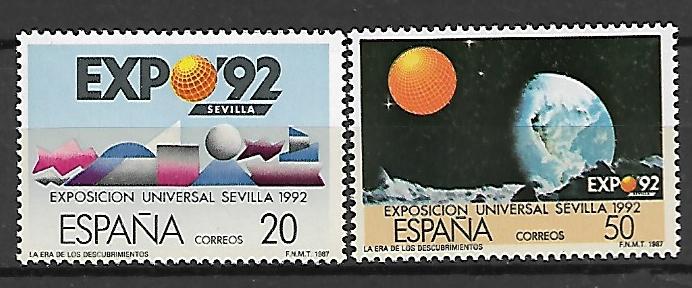 EXPO HISZPANIA MI.2758-2759**