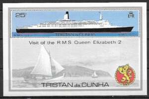 MARYNISTYKA TRISTAN CUNHA MI.BL.9**