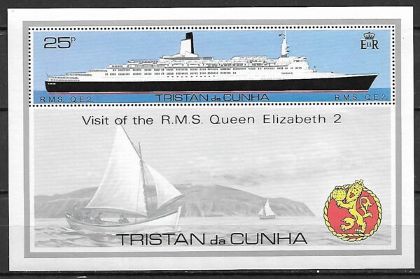 MARYNISTYKA TRISTAN CUNHA MI.BL.9**