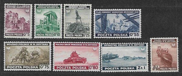 WYDANIE RZĄDU NA EMIGRACJI FI.338 A-H**