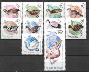 PTAKI RUMUNIA MI.2430-2439**