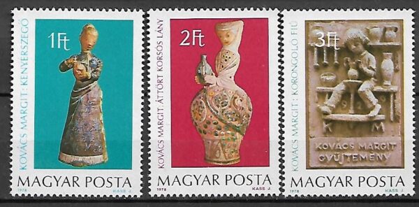 SZTUKA WĘGRY MI.3323-3325A**