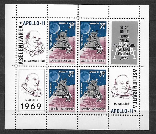 KOSMOS RUMUNIA MI.BL.72**