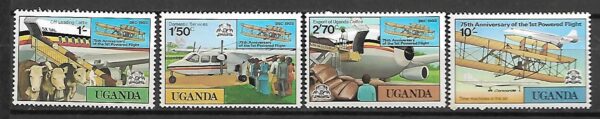 LOTNICTWO UGANDA MI.191-194**