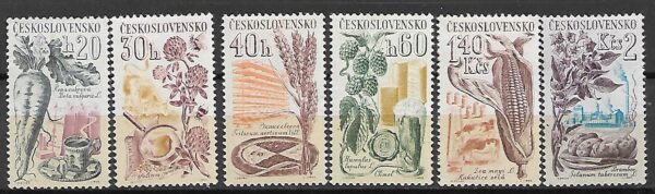 PRODUKTY ROLNE CZECHOSŁOWACJA MI.1286-1291**
