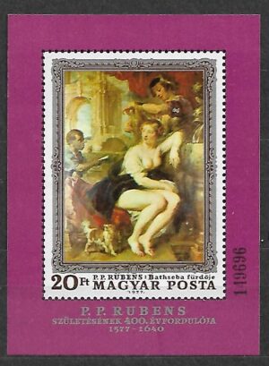 MALARSTWO WĘGRY MI.BL.123**