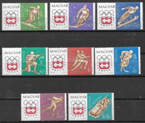 OLIMPIADA ZIMOWA WĘGRY MI.1975-1982A**