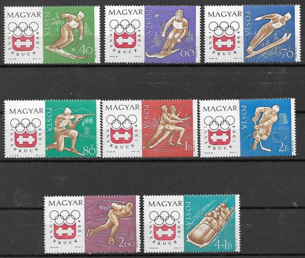 OLIMPIADA ZIMOWA WĘGRY MI.1975-1982A**