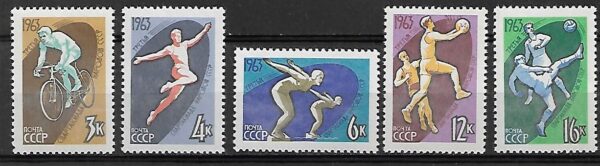 OLIMPIADA LETNIA ZSRR MI.2773-2777A**