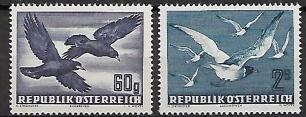 PTAKI AUSTRIA MI.955-956**