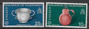EUROPA CEPT GUERNSEY MI.122-123**