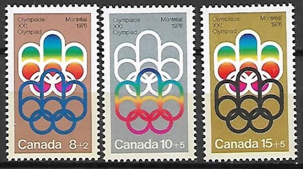 OLIMPIADA KANADA MI.556-558**