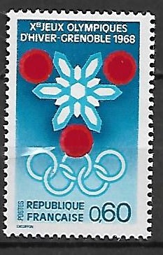 OLIMPIADA ZIMOWA FRANCJA MI.1576**