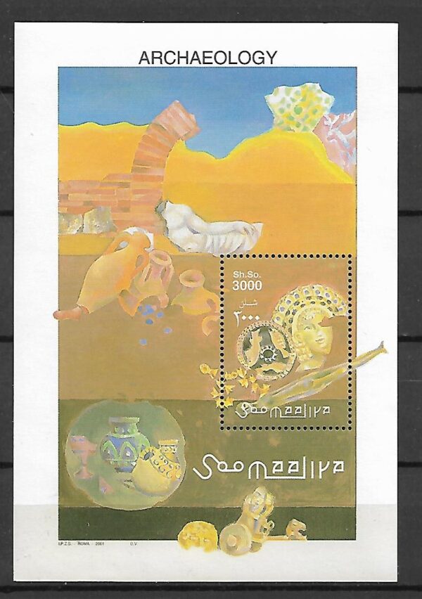 SZTUKA SOMALIA MI.BL.81**