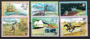 UPU LIBERIA MI.907-912A**