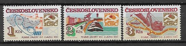 KOMUNIKACJA CZECHOSŁOWACJA MI.2786-2788**