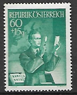 DZIEŃ ZNACZKA  AUSTRIA MI.957**