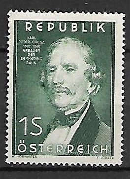 SŁAWNI LUDZIE AUSTRIA MI.971**