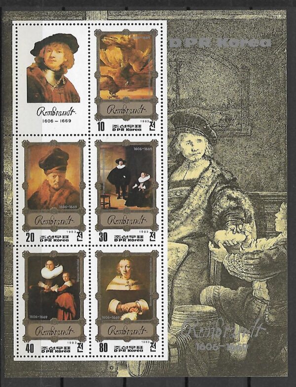 REMBRANDT KOREA MI.BL.138**