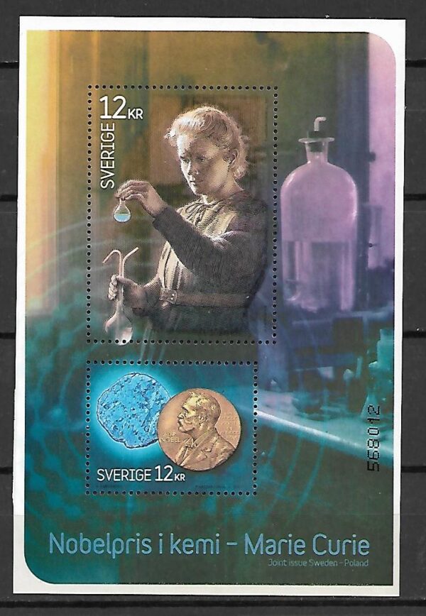 WYDANIE WSPÓLNE SZWACJA MI.BL.38I **Z NUMEREM