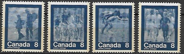 OLIMPIADA LETNIA KANADA MI.551-554**