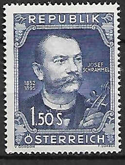 SŁAWNI LUDZIE AUSTRIA MI.970**