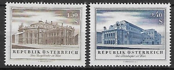 ARCHITEKTURA AUSTRIA MI.1020-1021**