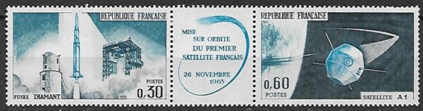 LOT W KOSMOS FRANCJA MI.1530-1531**