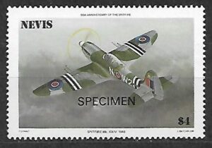 LOTNICTWO NEVIS MI.363**SPECIMEN