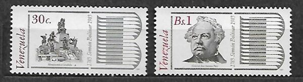 SŁAWNI LUDZIE WENEZUELA MI.2206-2207**