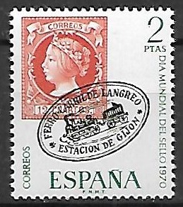 DZIEŃ ZNACZKA HISZPANIA MI.1861**