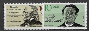 SŁAWNI LUDZIE DDR MI.3320-3321**