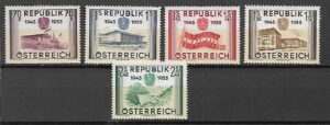 ARCHITEKTURA AUSTRIA MI.1012-1016**