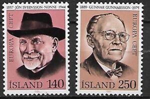 EUROPA CEPT  ISLANDIA MI.552-553**