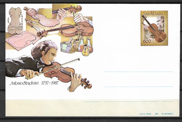 KOPERTA ANTONIO STRADIVARI SAN MARINO