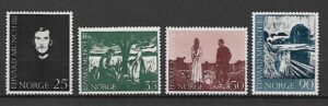 SŁAWNI LUDZIE NORWEGIA MI.508-511**