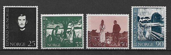 SŁAWNI LUDZIE NORWEGIA MI.508-511**