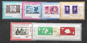 KONGRES POCZTOWY RUMUNIA MI.2189-2194**