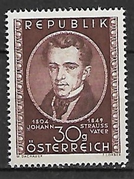 SŁAWNI LUDZIE AUSTRIA MI.942**