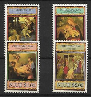 BOŻE NARODZENIE NIUE MI.777-780**